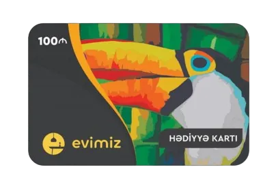 Evimiz Hədiyyə kartı 100 AZN