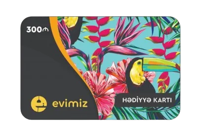 Evimiz Hədiyyə kartı 300 AZN