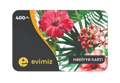 Evimiz Hədiyyə kartı 400 AZN