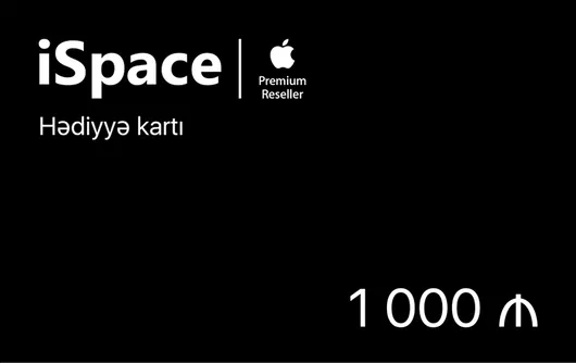 iSpace Hədiyyə Kartı 1000 AZN