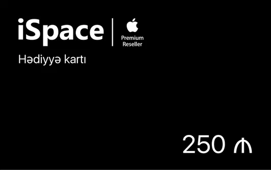 iSpace Hədiyyə Kartı 250 AZN