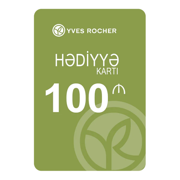 Yves Rocher Hədiyyə kartı 100 AZN