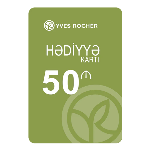 Yves Rocher Hədiyyə kartı 50 AZN